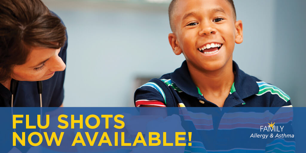 Flu Shot Now Available at Family Allergy & Asthma